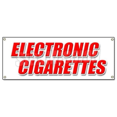 Signmission ELECTRONIC CIGARETTES BANNER SIGN hookah pens e-hookahs vape pipes B-Electronic Cigarettes